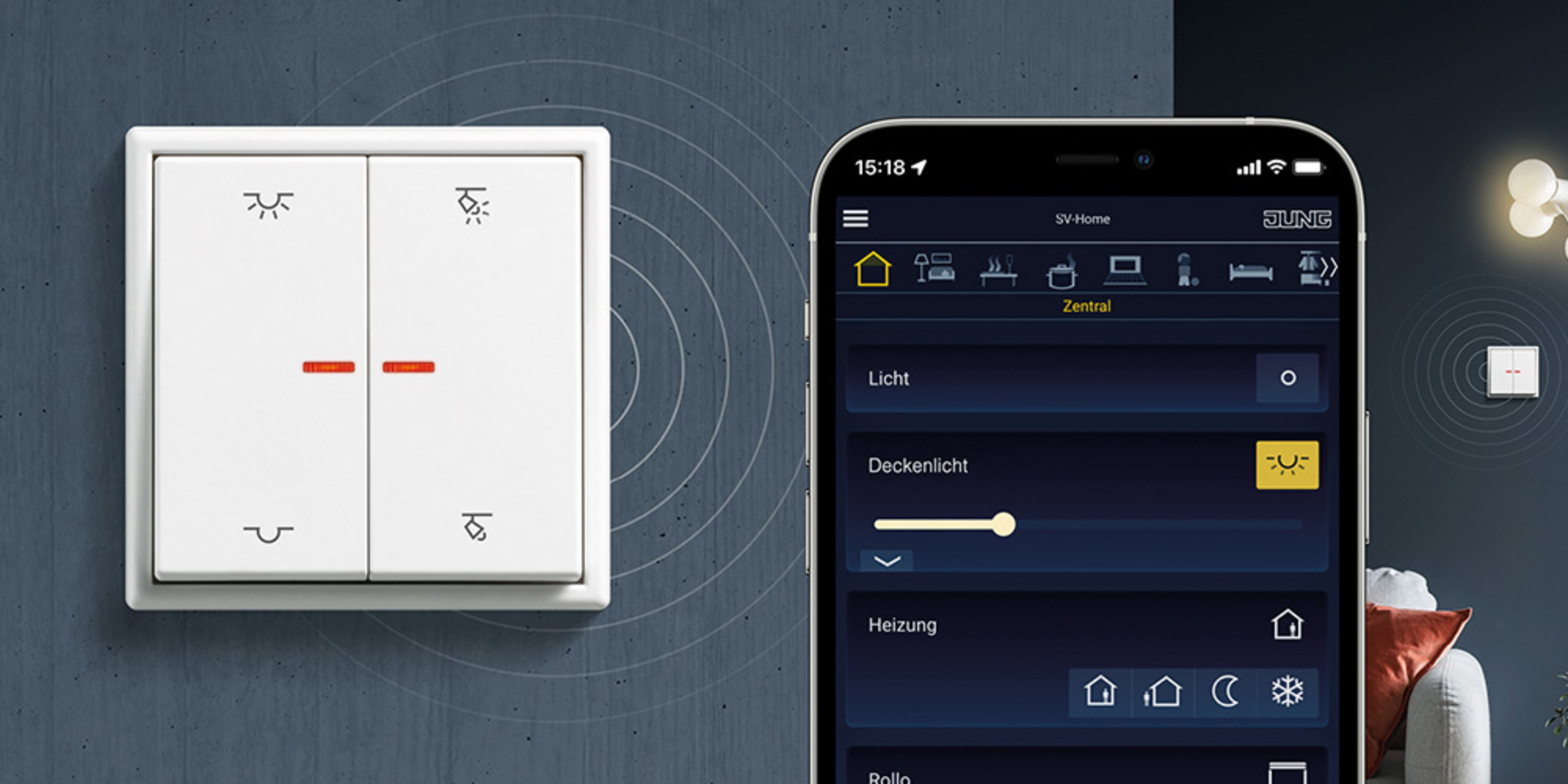 KNX RF Taster bei illerelektro GmbH in Neu-Ulm